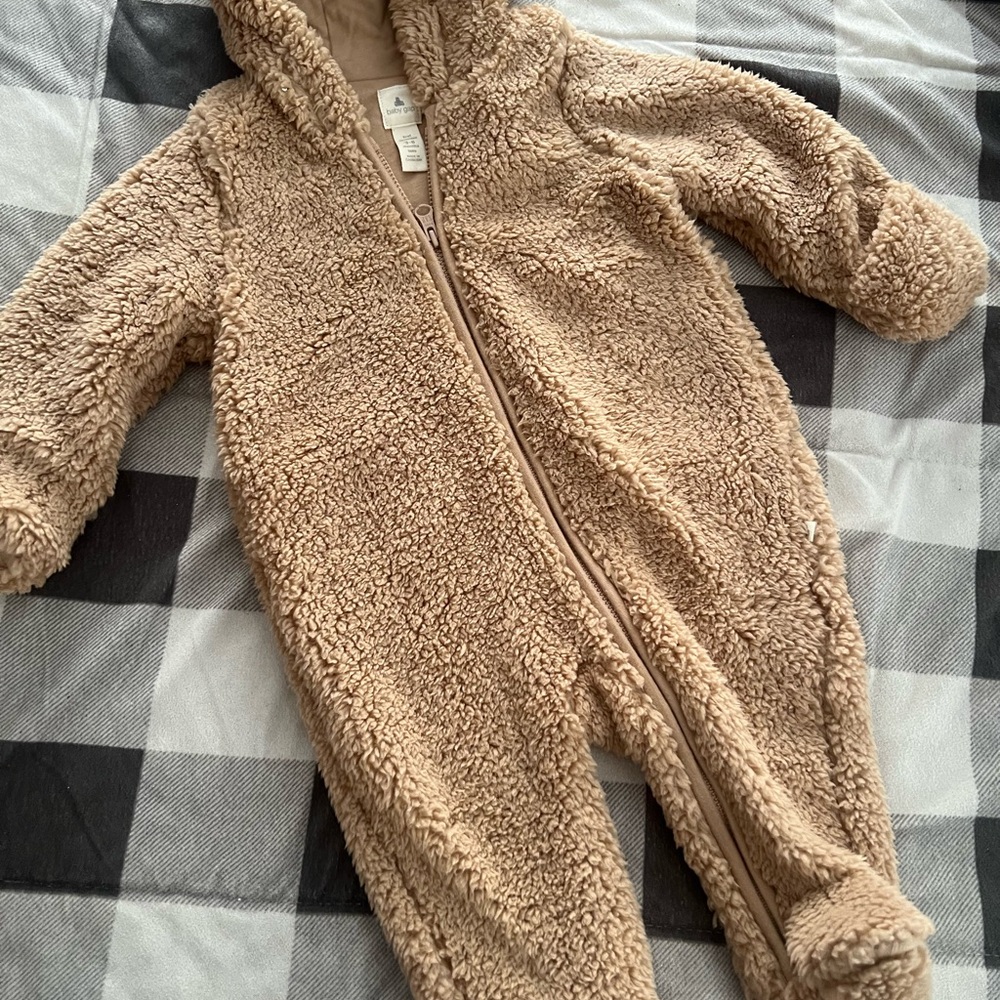 Cozy Tan Kids One Piece